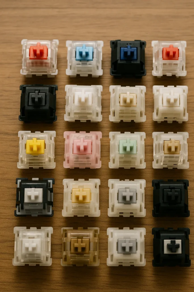 Foto de varios switches para portada de blog