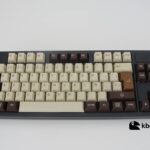 Keycaps PBT MILK COFFEE perfil cherry