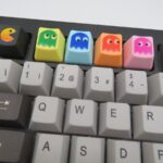 Set de keycaps extra R4 RETRO "comecocos" de kbdmania