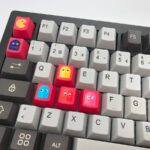 Set de keycaps extra WASD comecocos