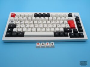 keycaps español con 145 teclas para iso-ansi perfil cherry y pbt de kbdmania