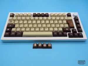 SSet de keycaps en español, muestra de fábrica, diseño kbdmania