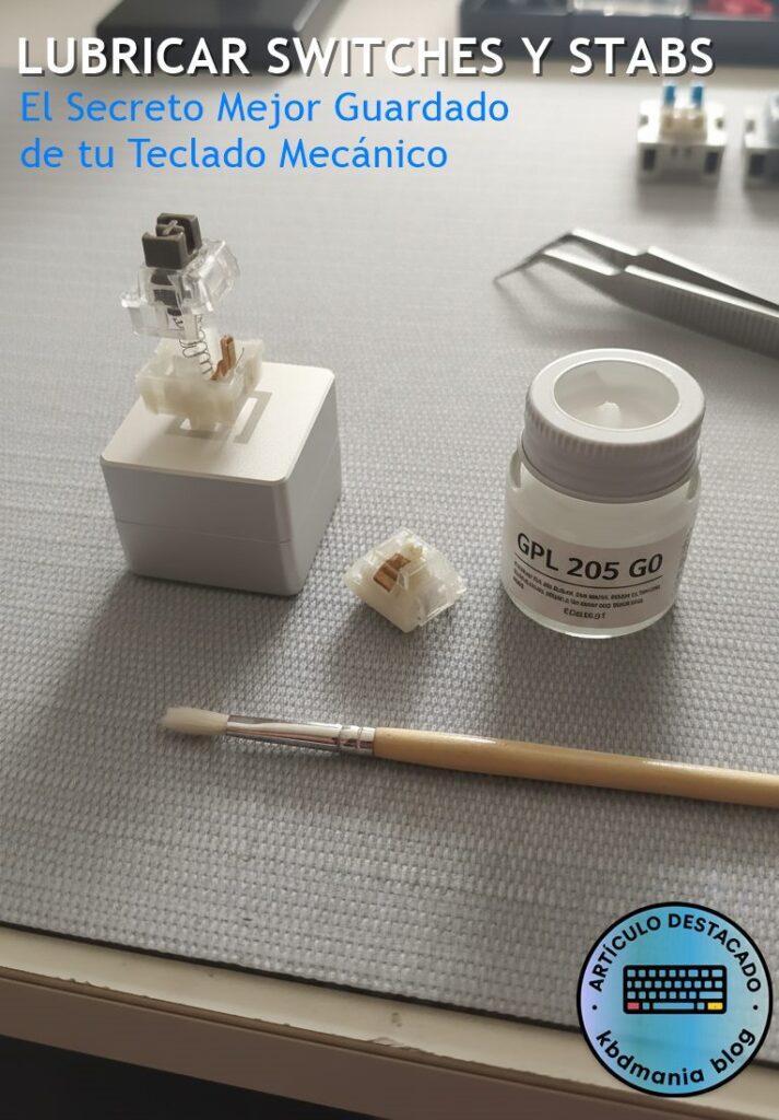 Lubricado de switches y stabs - marca la gran diferencia