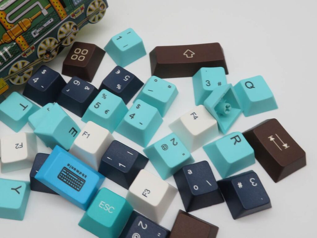 Set de Keycaps PBT perfil cherry para web