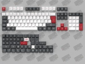 Mapa completo keycaps STRAWBERRY 2.0
