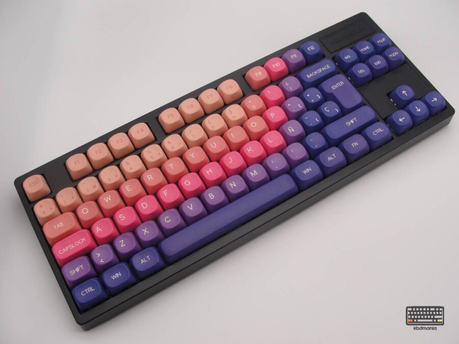 Set keycaps sun glow