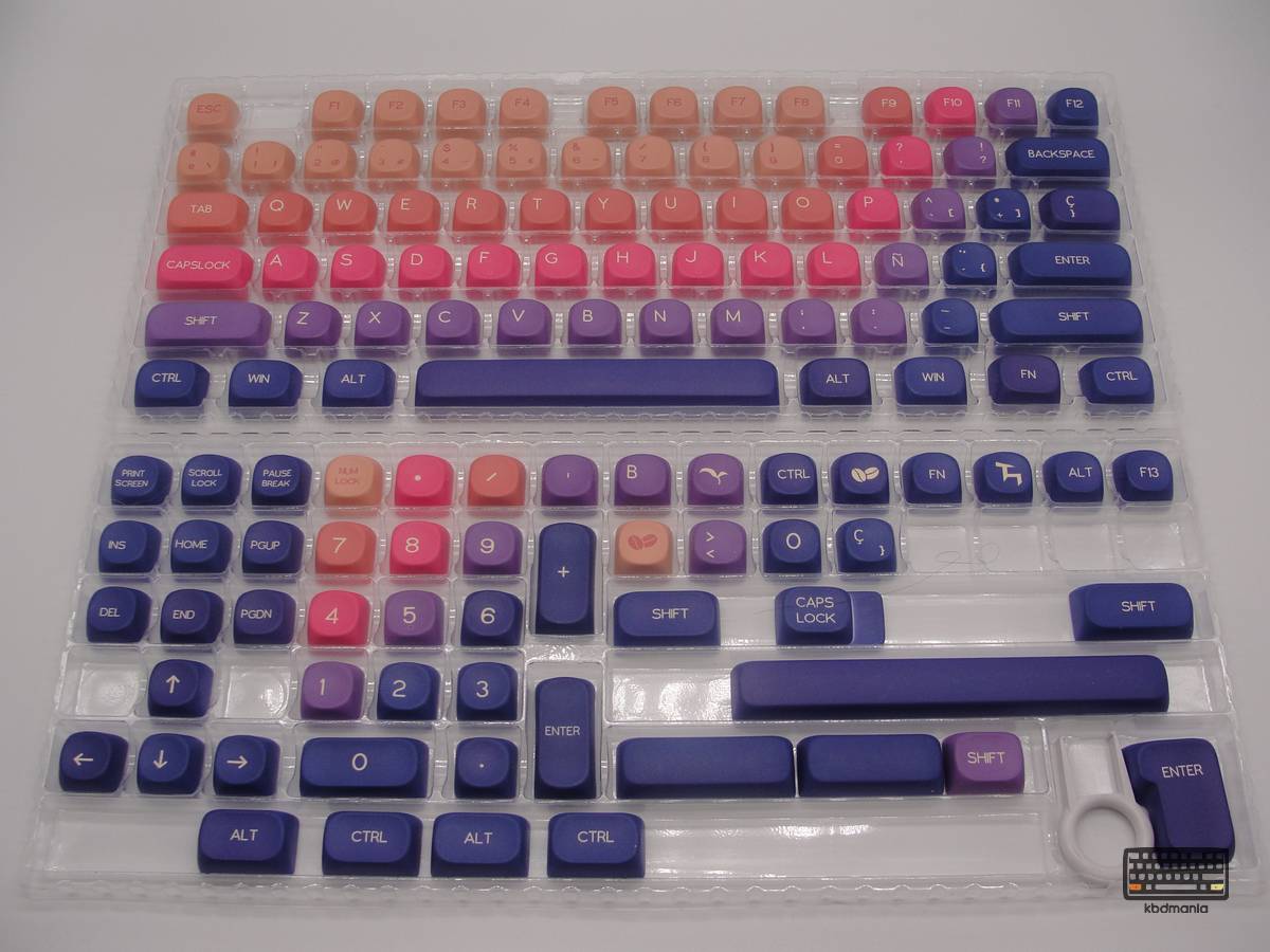 Set keycaps sun glow - Imagen 5