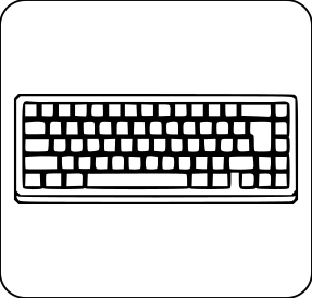 Icono para la categoría teclados en kbdmania