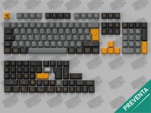 Mapa completo keycaps HONEY BEE