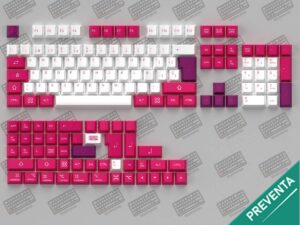 Mapa completo keycaps LOLLIPOP