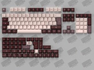 Mapa completo keycaps SPARROW