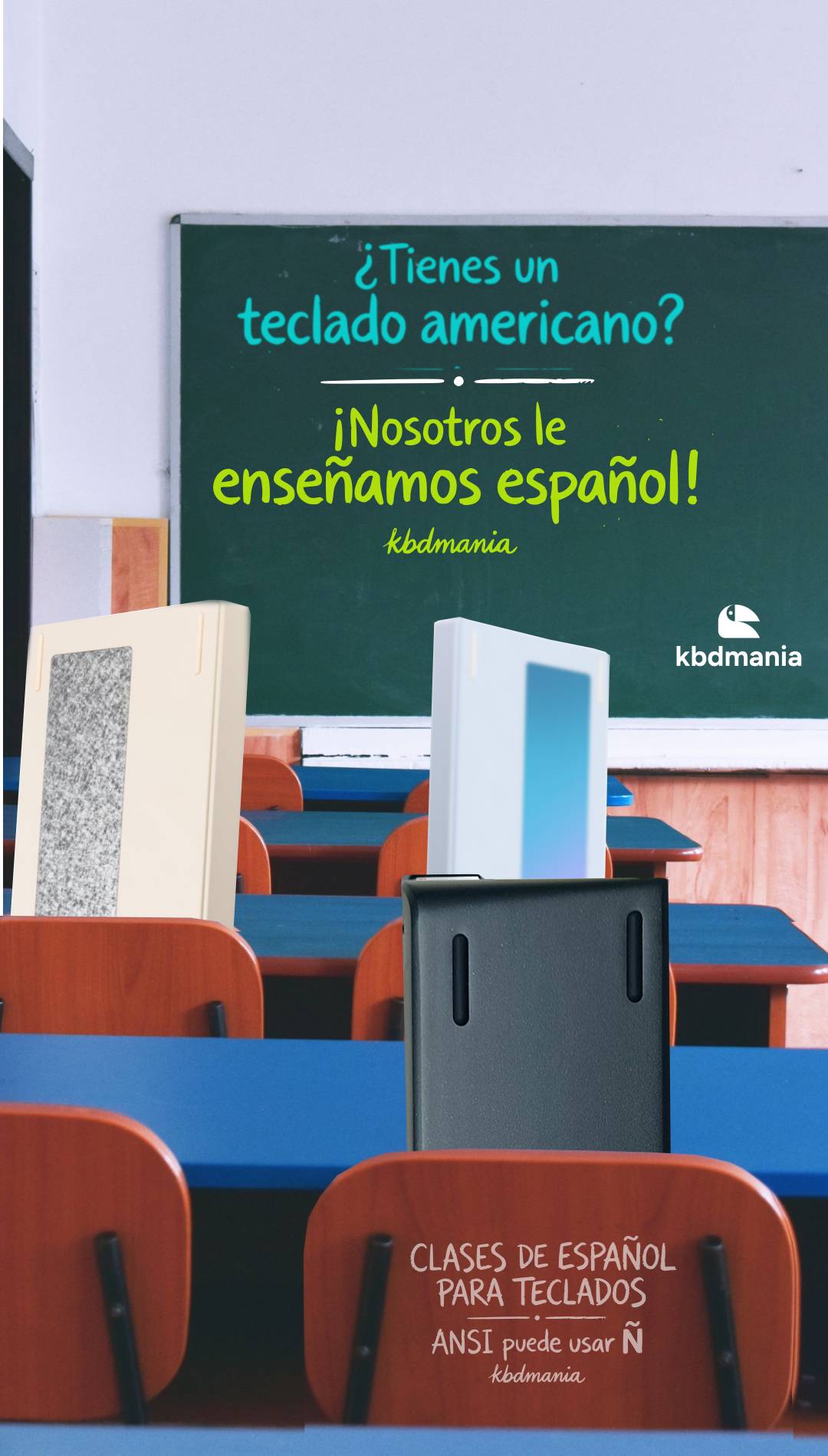 keycaps en español para ISO y ANSI