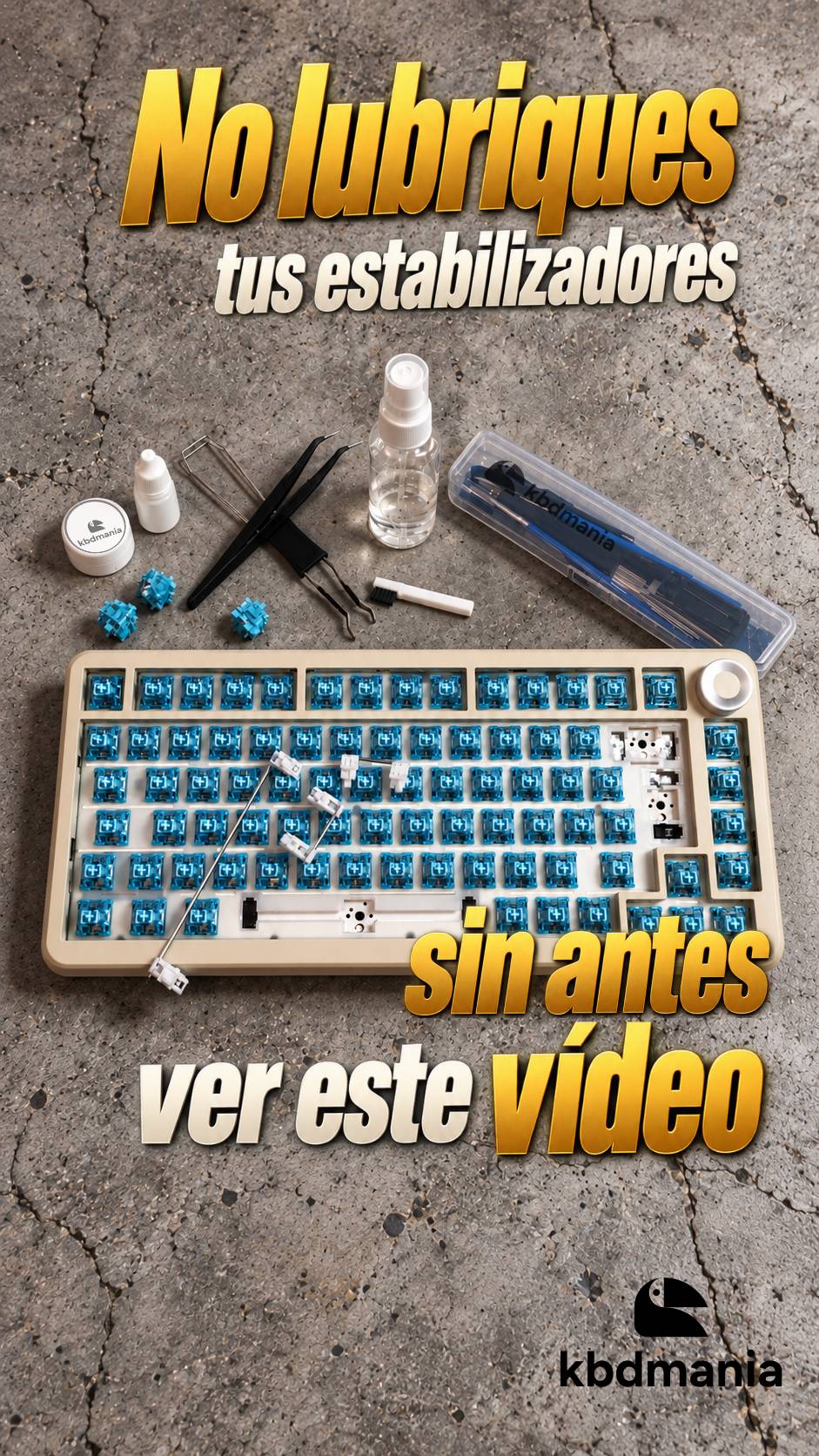 No lubriques tus estabilizadores sin antes ver este vídeo