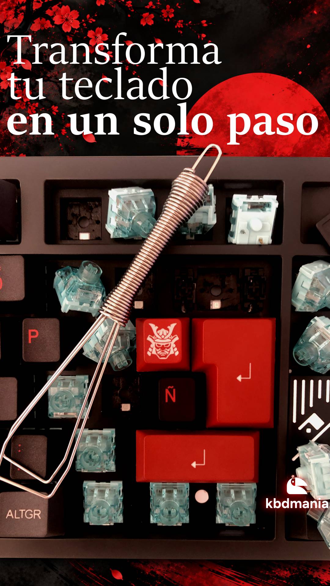 keycaps ISO español con Ñ