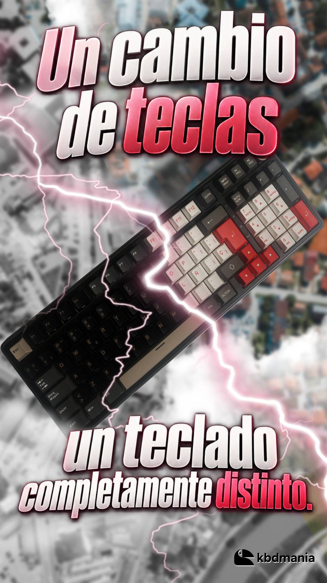 Teclas en español de kbdmania